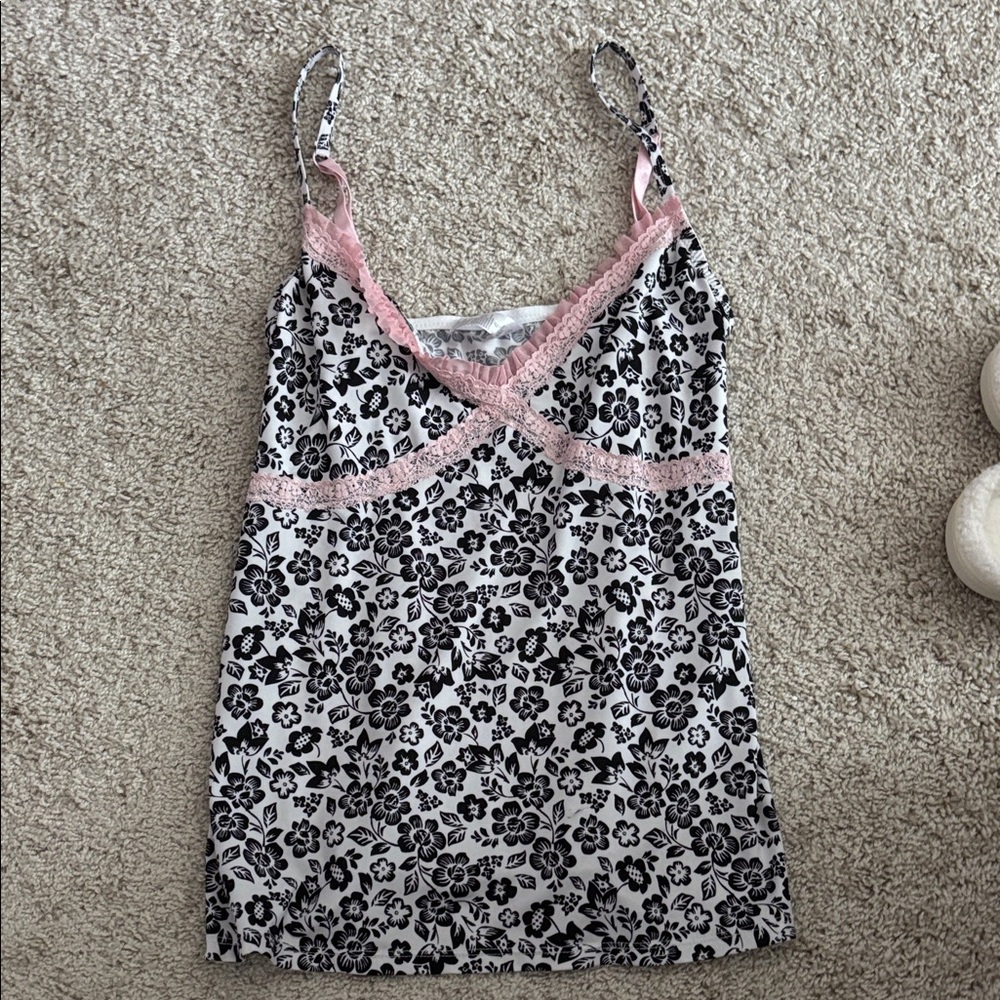 Y2K sleepwear top